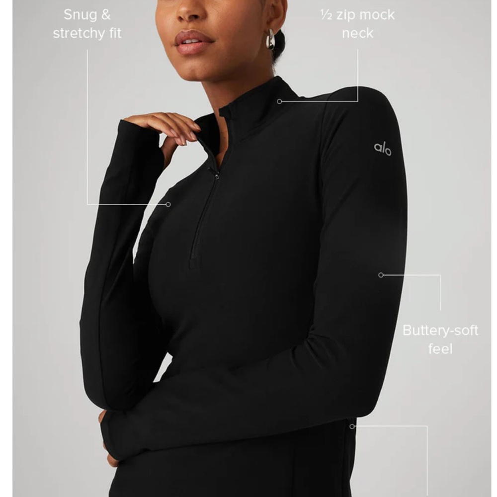 Alosoft 1/2 Zip Rapid Pullover